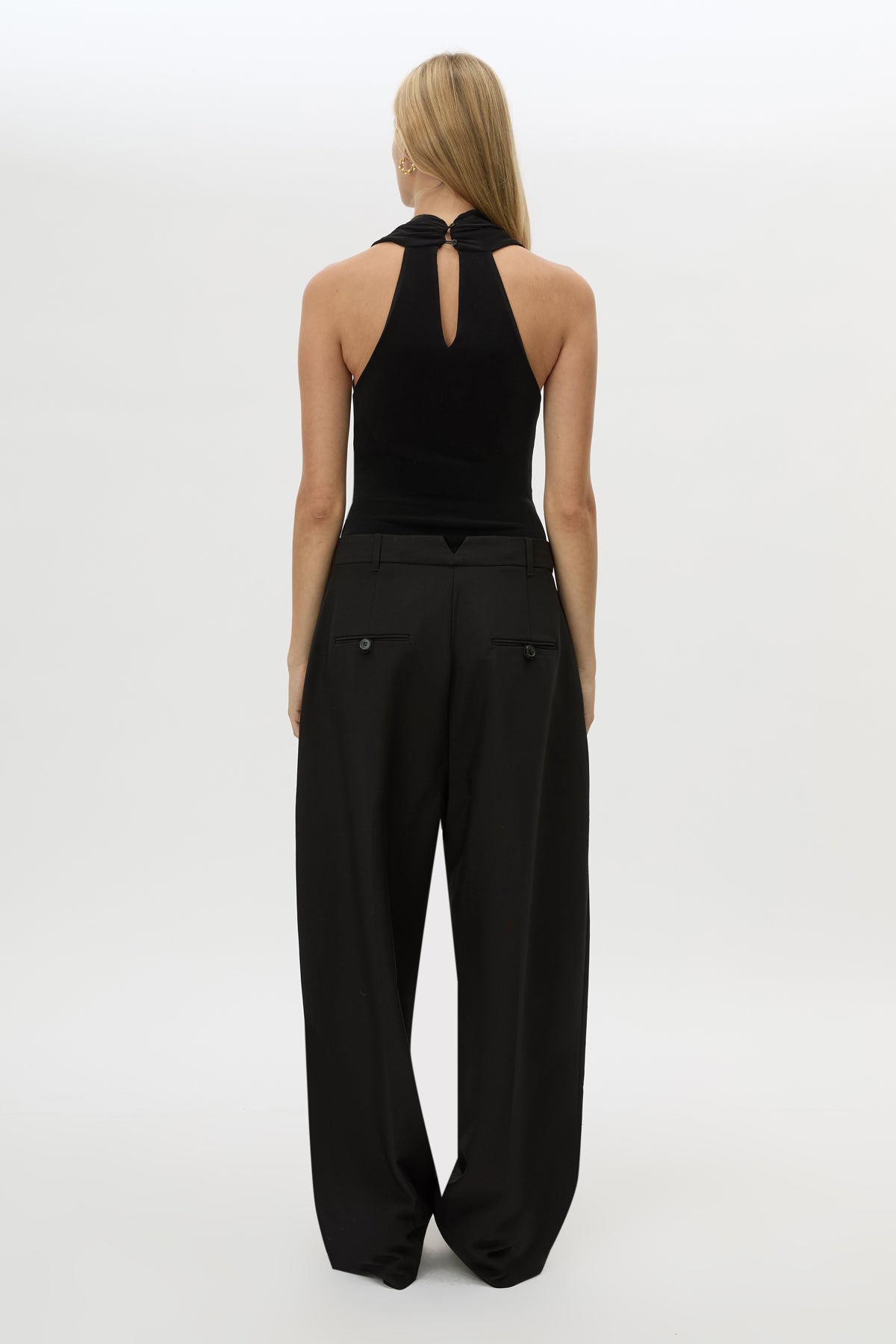 Ravine Wrap Neck Bodysuit