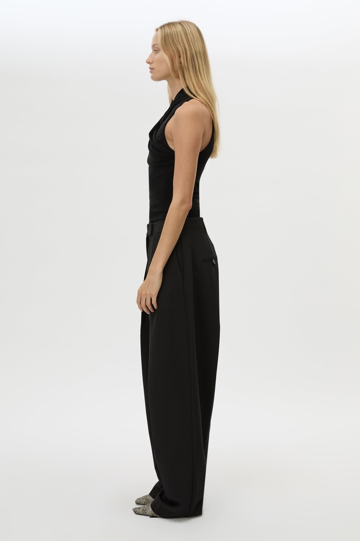 Ravine Wrap Neck Bodysuit