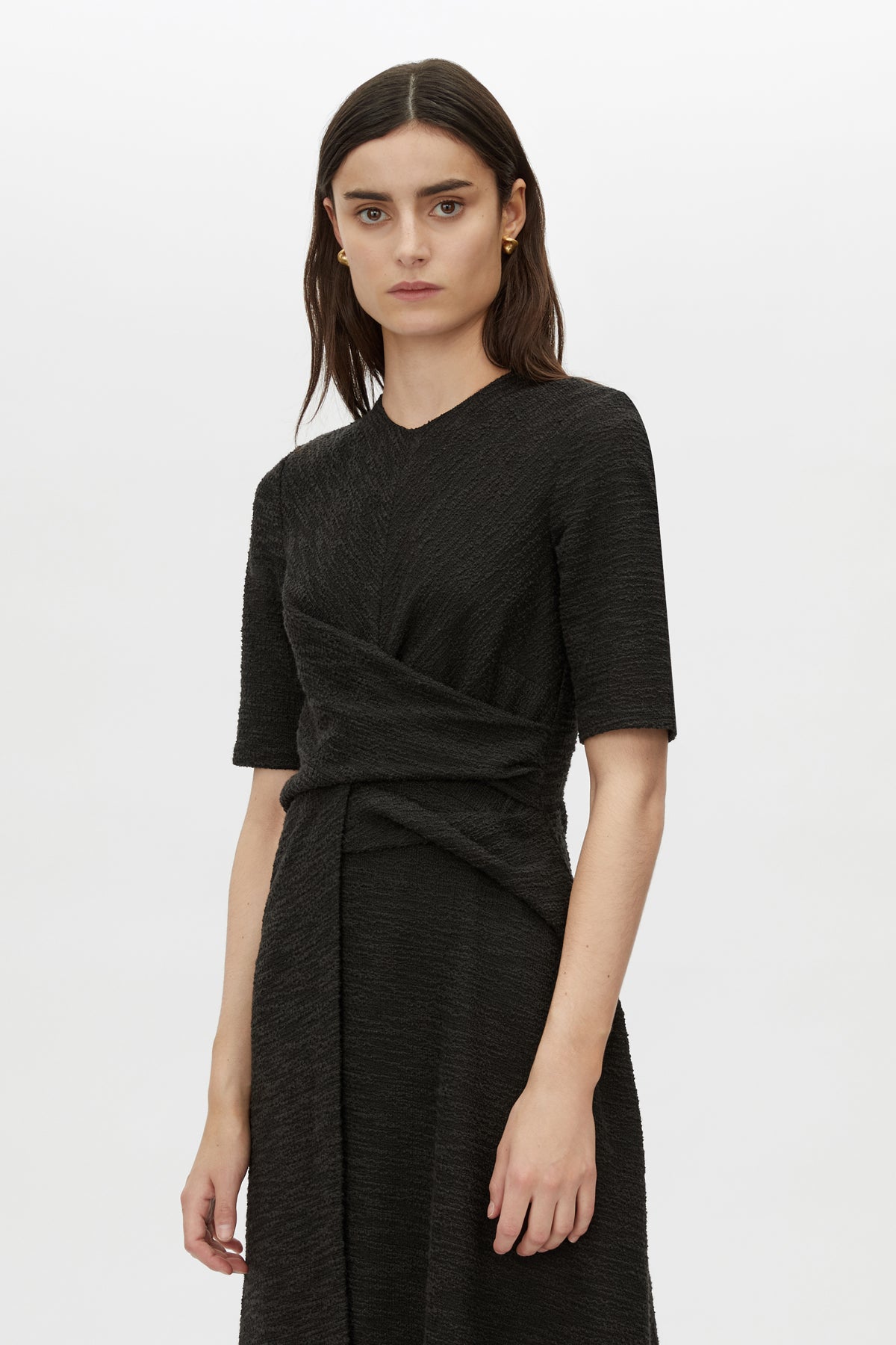 Realm Twisted Midi Dress
