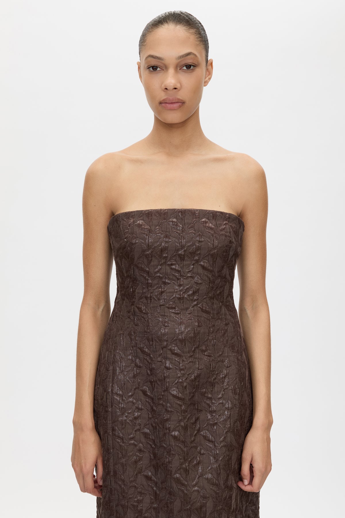 camilla and marc silk pink blush and gold lurex dress Women's CAMILLA AND MARC for sale