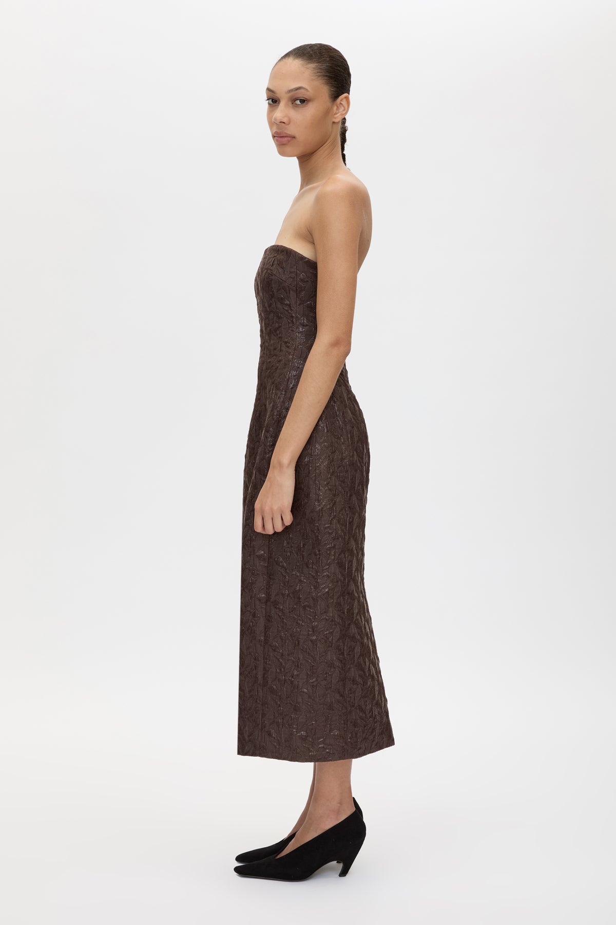 Rennick Strapless Midi Dress