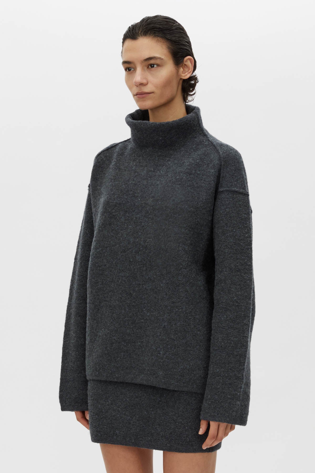 Rohan Knit Funnel Neck Sweater