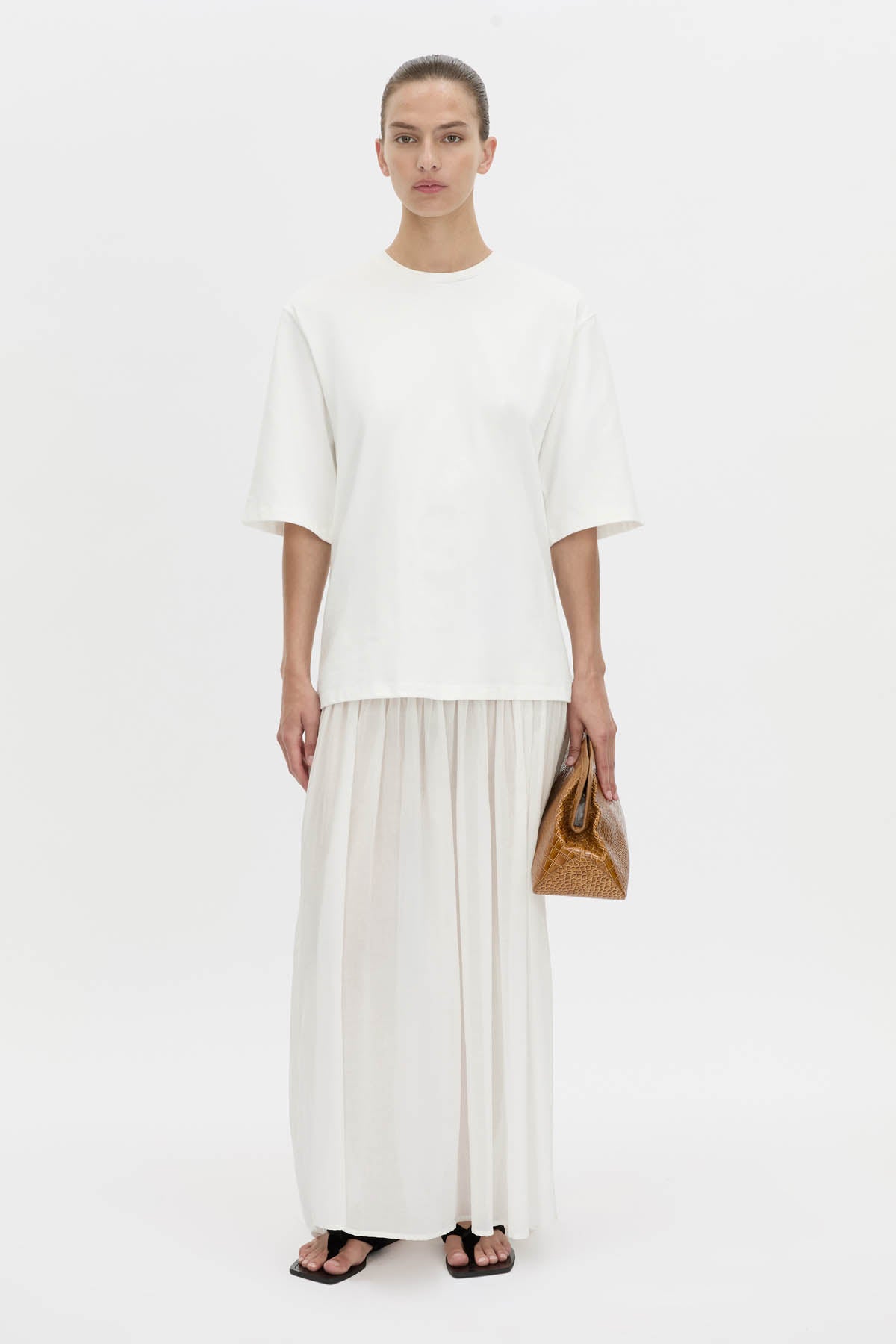 Romy Contrast Maxi Dress