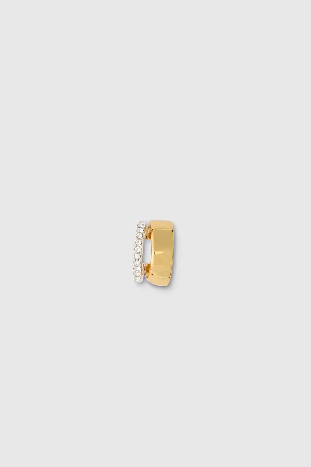 Ryker Mini Ear Cuff - CAMILLA AND MARC Ryker two-tone 18k gold and rhodium-plated hoop ear cuff