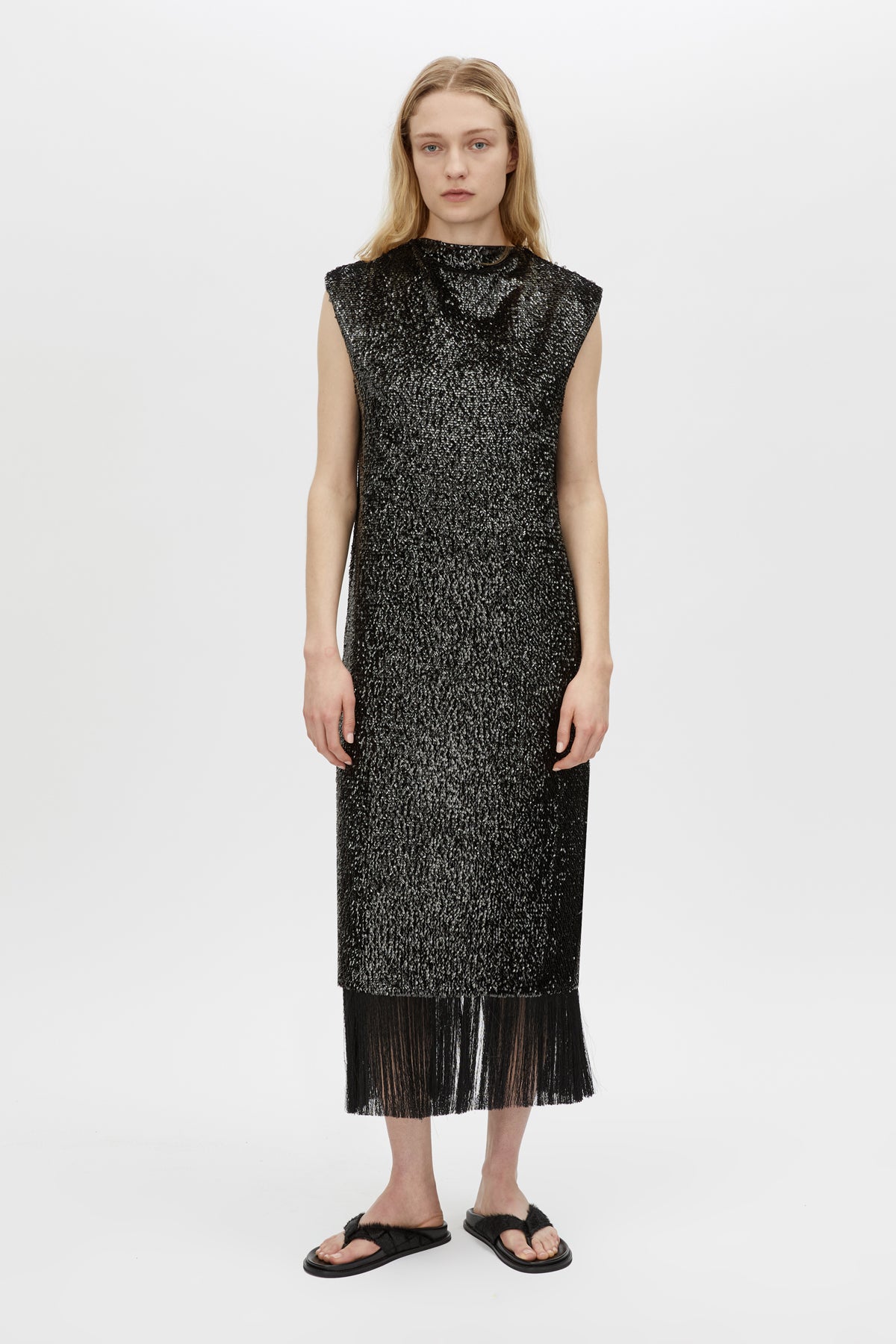 camilla and marc maxi dress Ciran Asymmetric Maxi Dress in Black