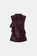 Sana Drape Tailored Top