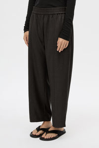Cropped view CAMILLA AND MARC Sander Pant in Black with a relaxed, mid‑rise fit.