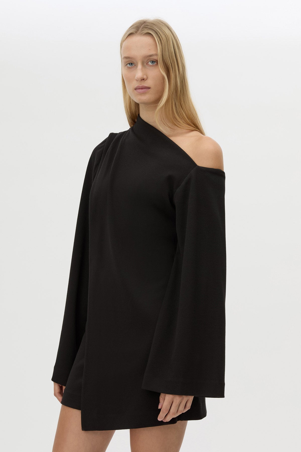 camilla and marc fuller off shoulder dress Serenitas Mini Dress in Black
