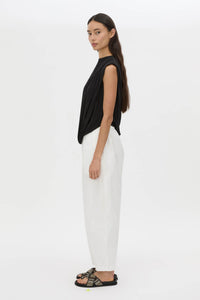 Siona Sleeveless Drape Top
