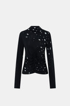 Skyward Printed Top