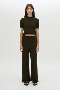 Soleo Textured Knit Tshirt