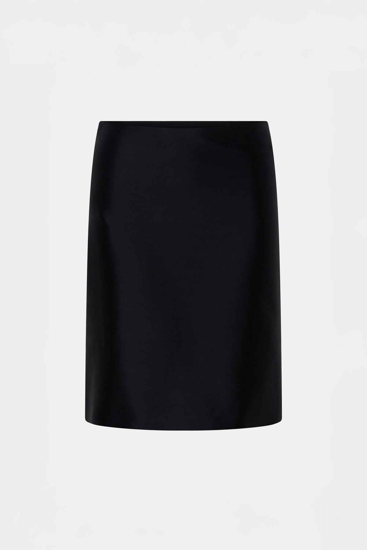 Ghost view CAMILLA AND MARC Sona Pencil Skirt in black with knee‑length hem.