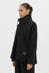 Sorrell Denim Fleece Pullover Top
