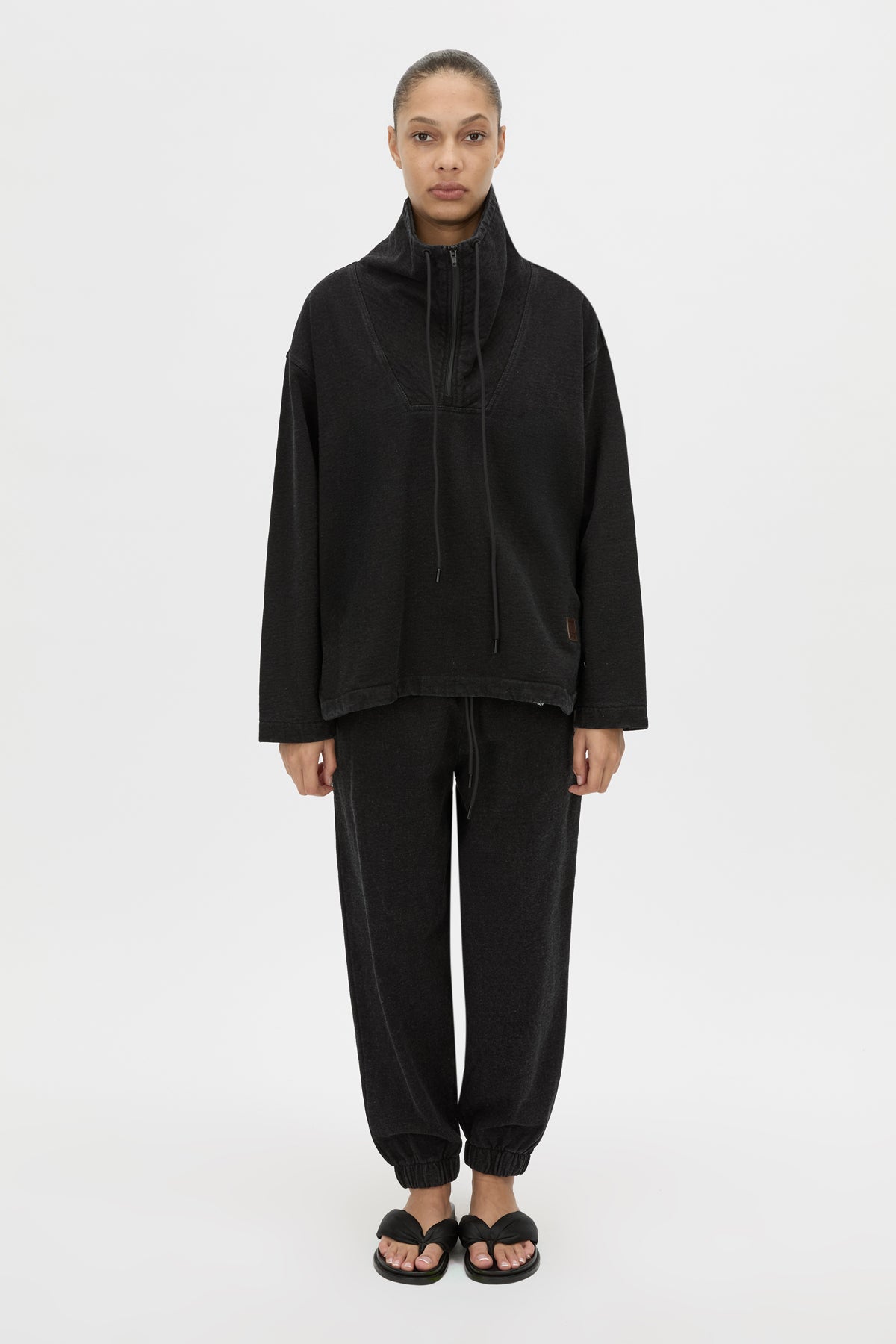 Sorrell Denim Fleece Pullover Top