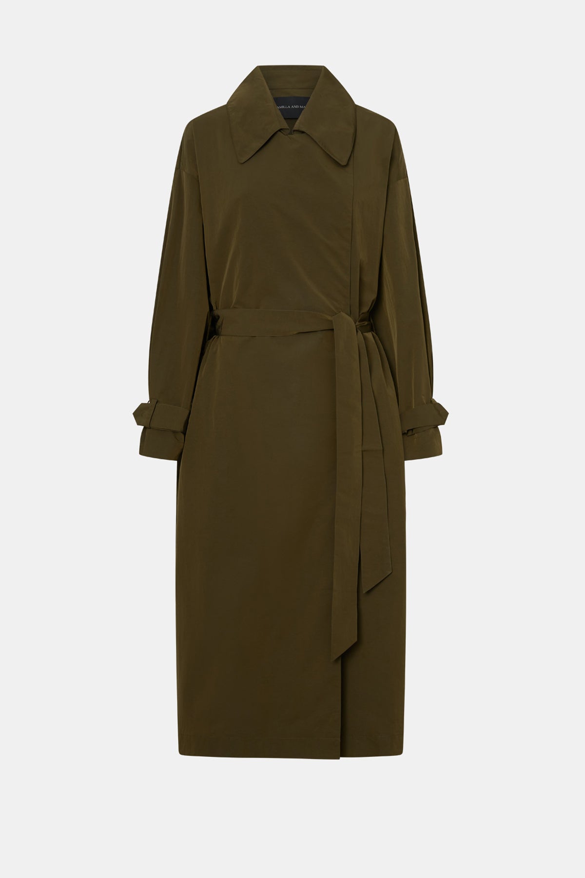 Storm Trench Coat in Khaki - CAMILLA AND MARC® C&M