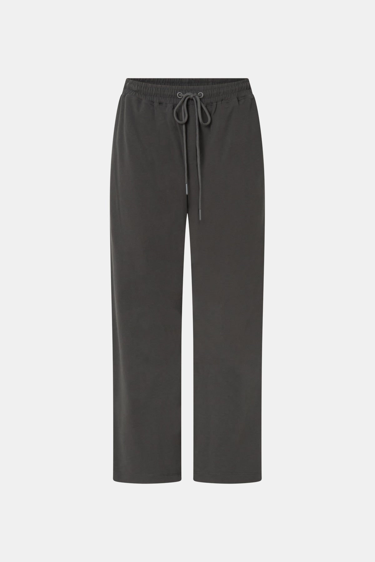 Studio Track Pant - CAMILLA AND MARC Studio cropped mid-rise grey track pant with elasticated waistband