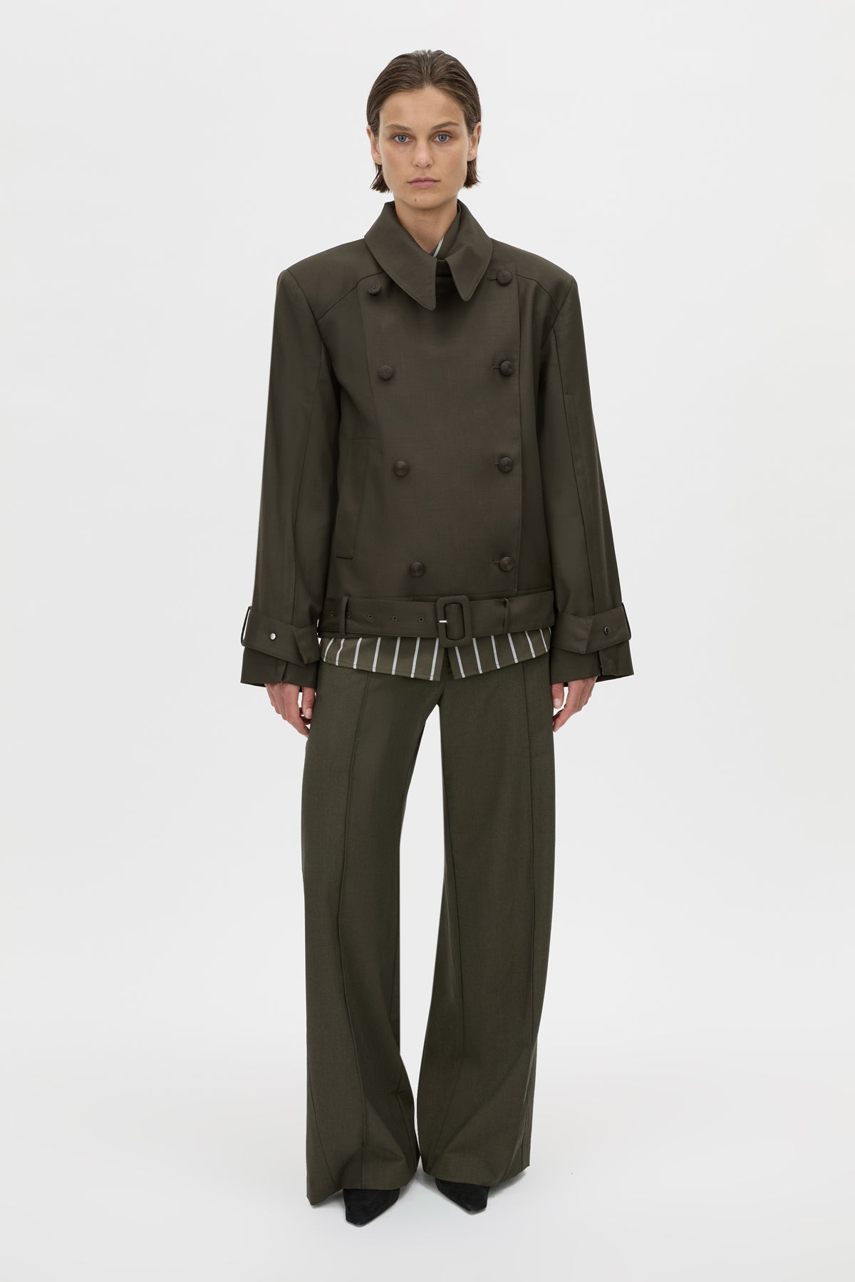 Tari Short Trench Jacket