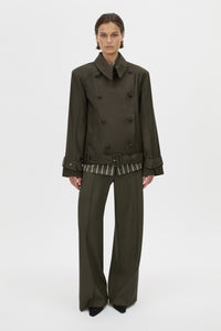 Tari Short Trench Jacket