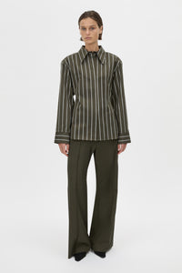 Tarn Fitted Stripe Shirt