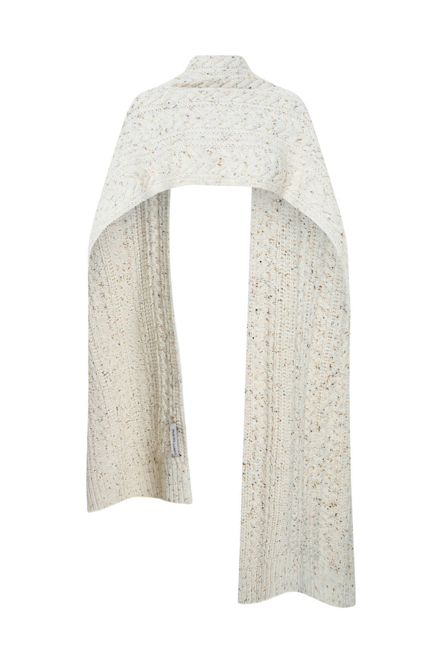 マフラー・ストール camilla and marc Ivory wool blend Ash scarf camilla and marc Ivory wool blend Ash scarf (camilla and