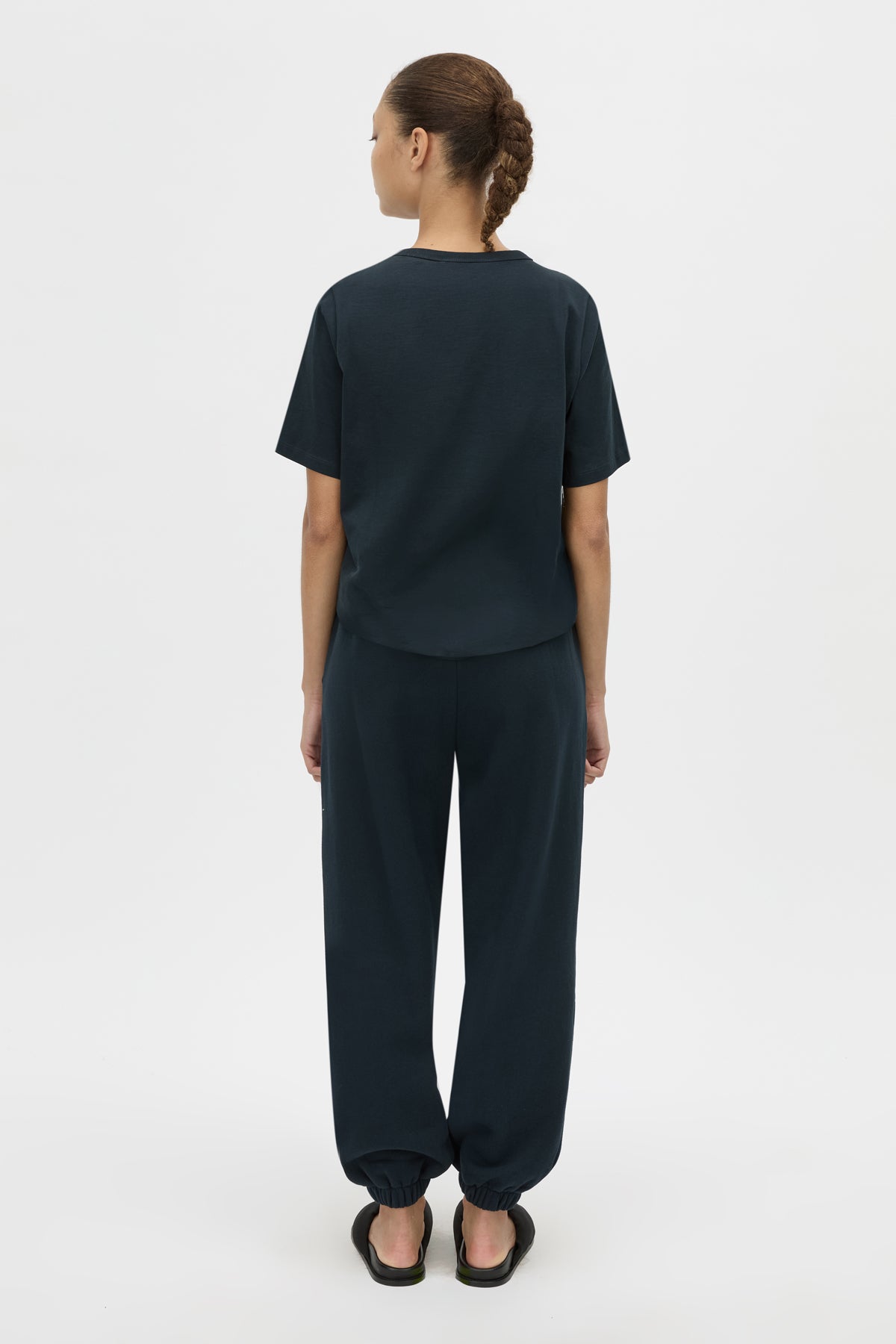 Tia Flocking Logo Tee