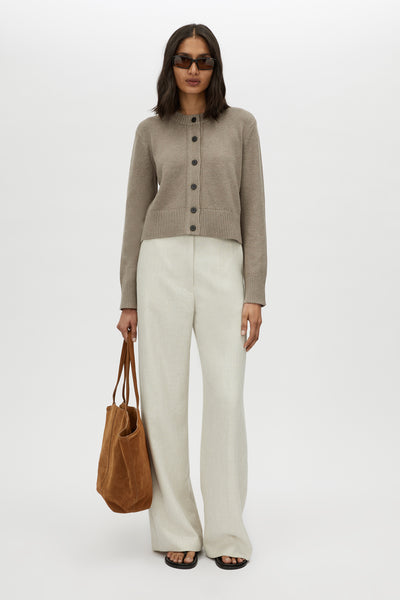 Emma knit flare cardigan set andmary andmary Emma knit flare