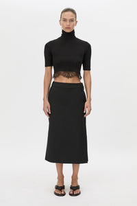 Valentin Lace Trim Tee