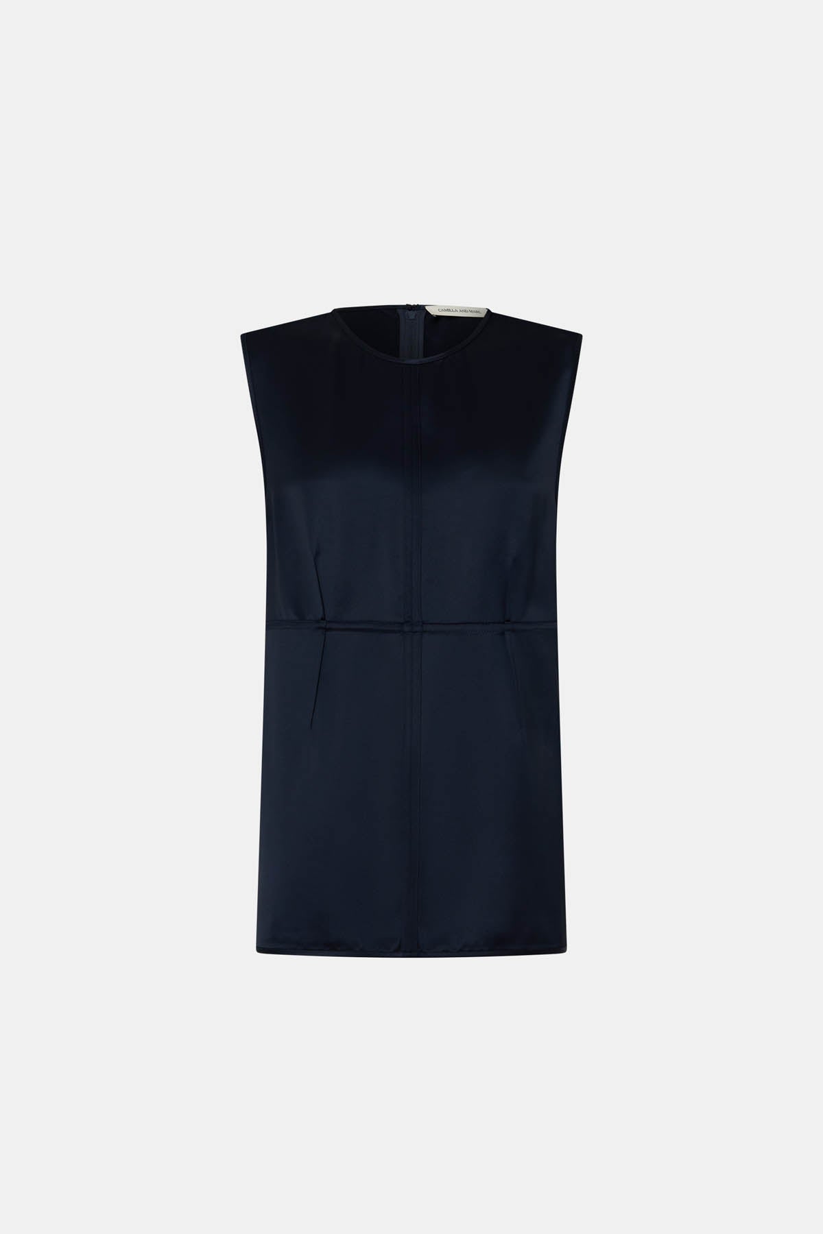 Ghost view CAMILLA AND MARC relaxed Velin Shell Top in french navy.