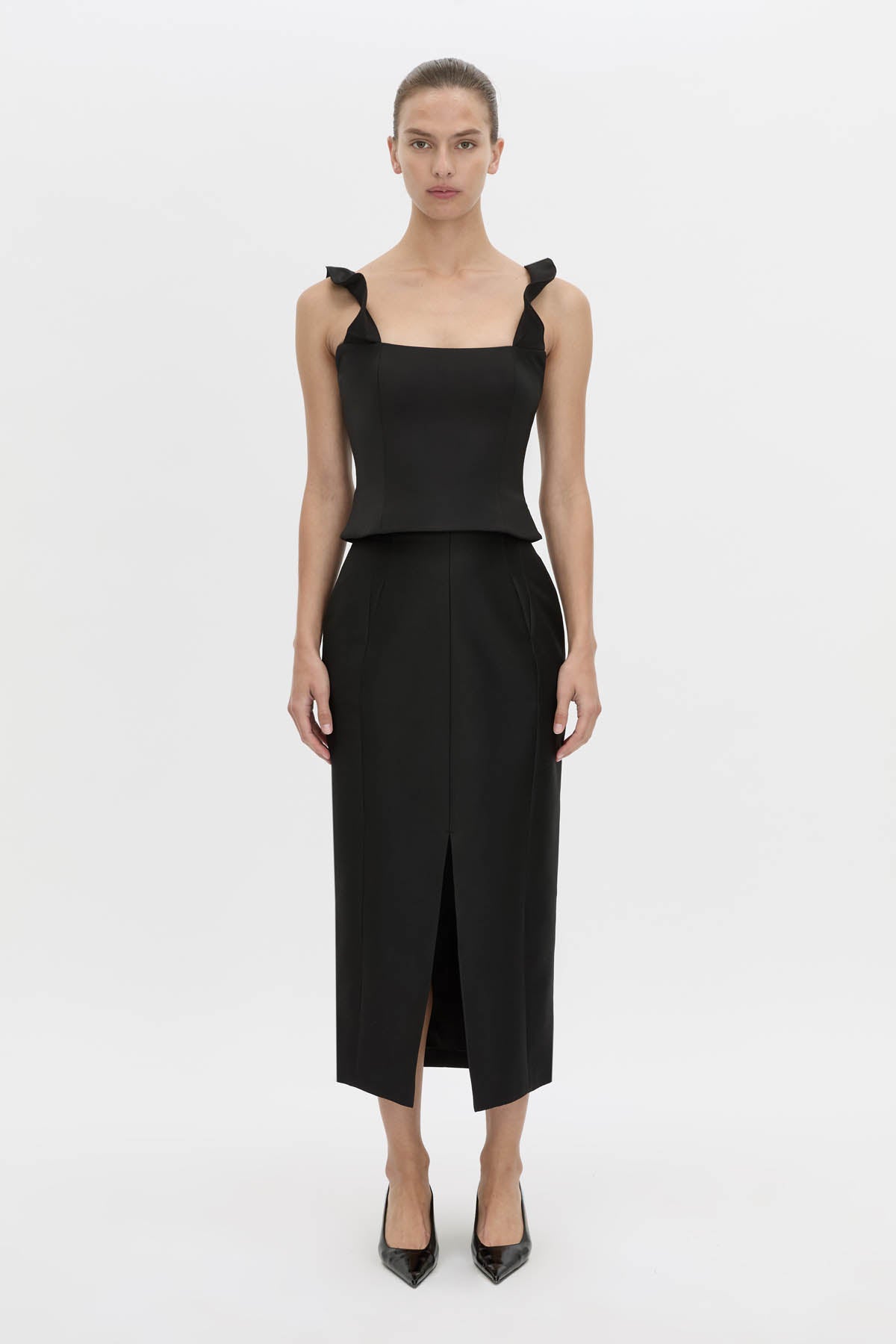 Vene Midi Skirt