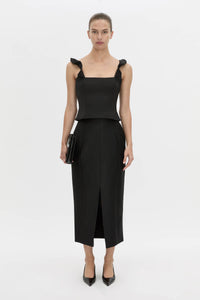 Vene Midi Skirt