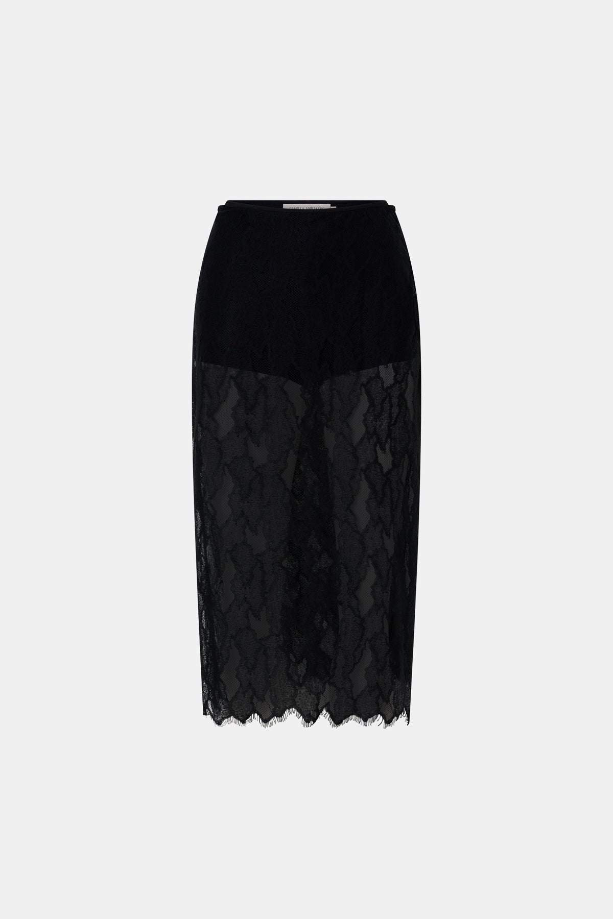 Zemira Lace Midi Skirt