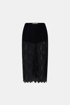 Zemira Lace Midi Skirt