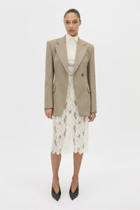Zemira Lace Midi Skirt