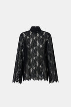Zemira Long Sleeve Lace Top