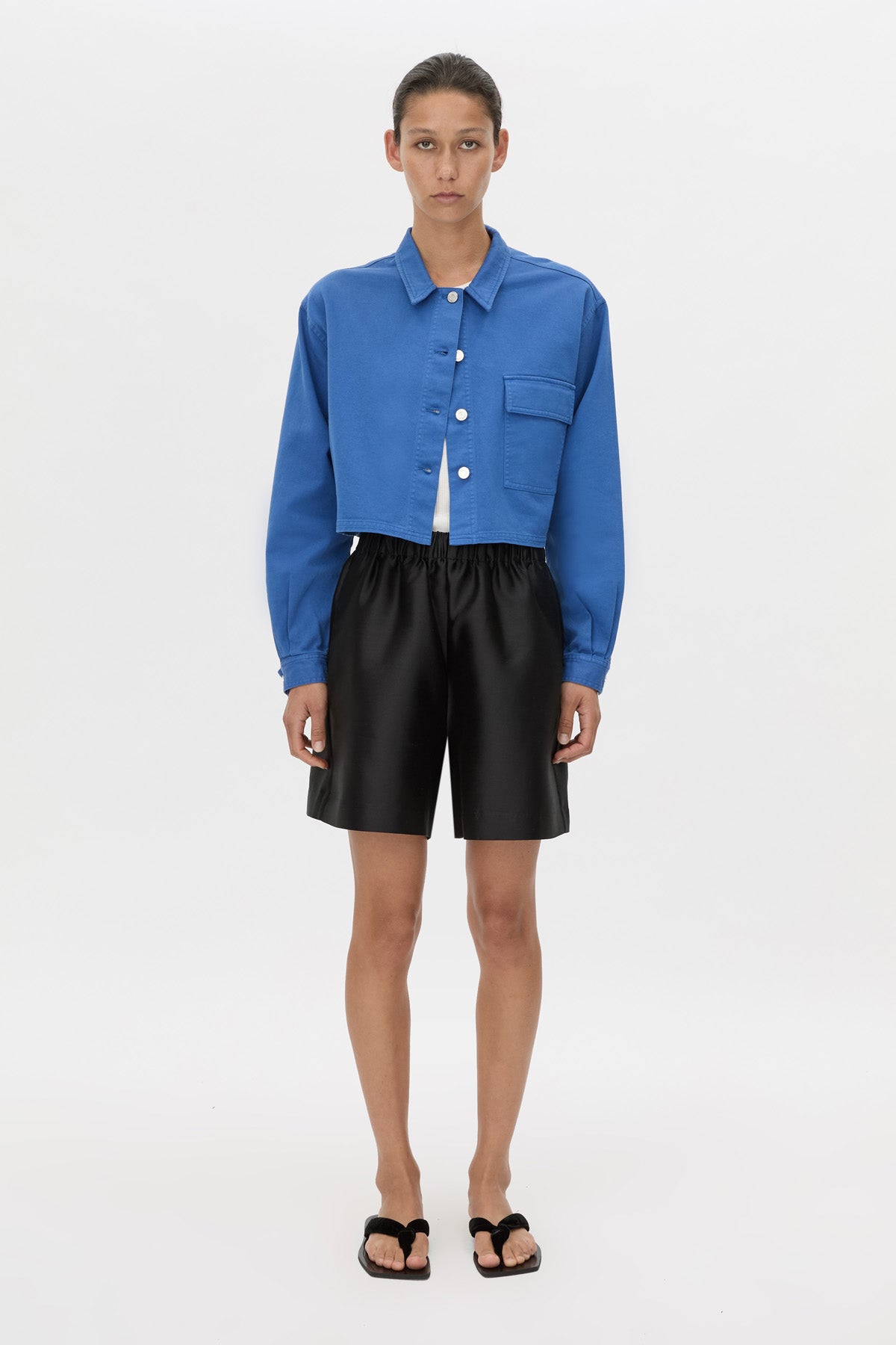 River Crop Overshirt