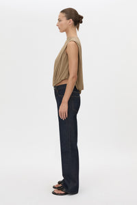 Siona Sleeveless Drape Top