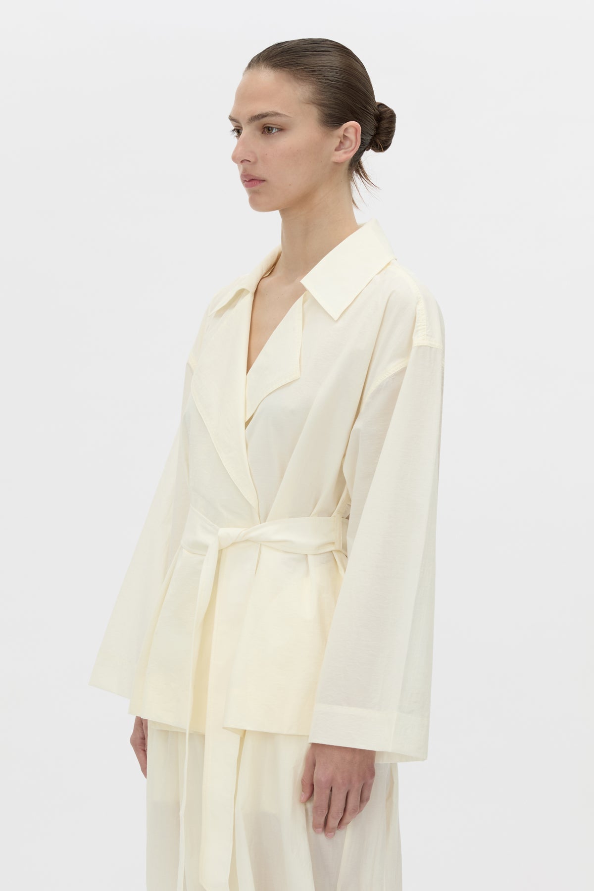 Rhia Sheer Crop Trench