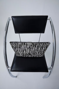 Poppy Zebra Clutch