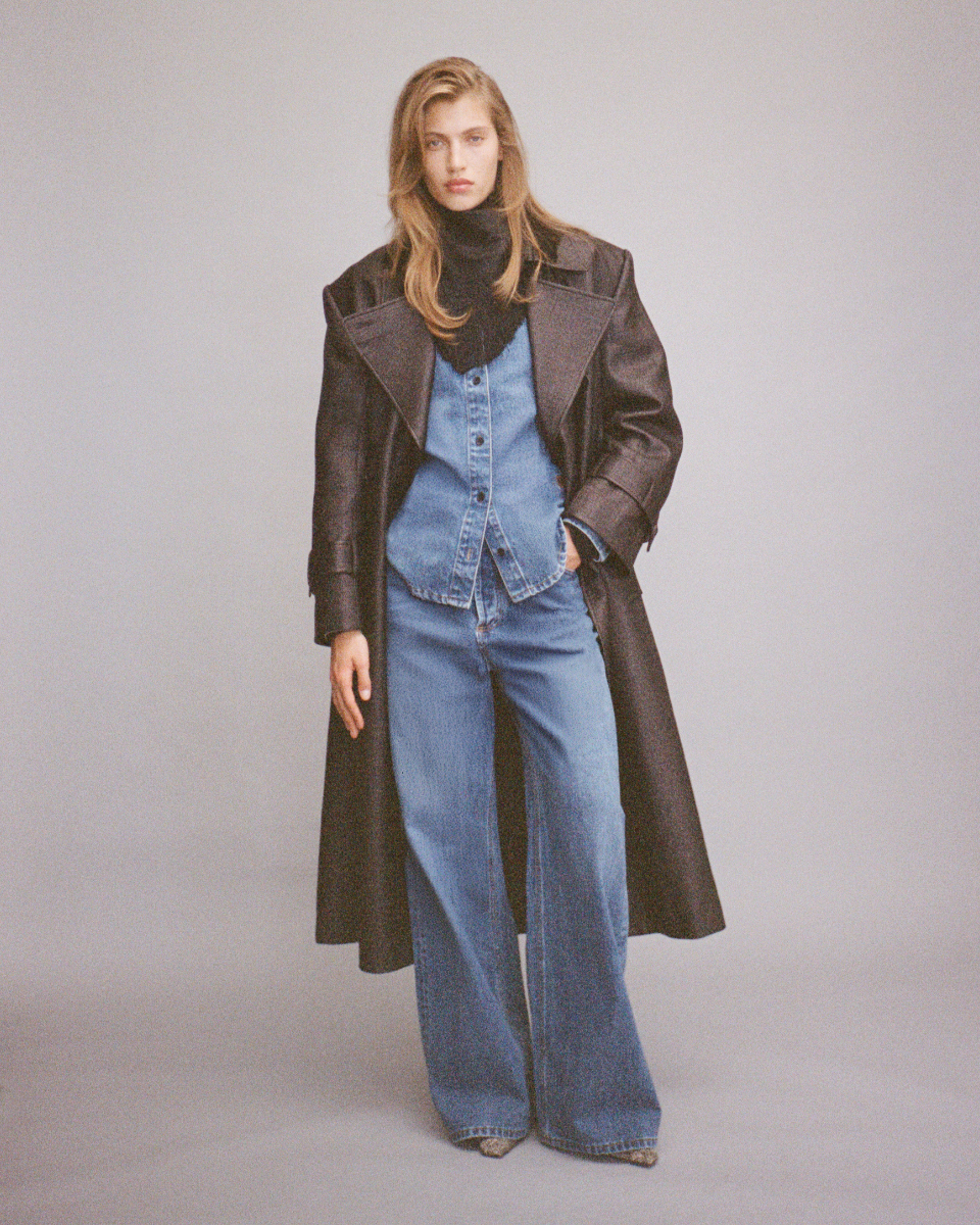 CAMILLA AND MARC PF26 Collection - Caden Denim Shirt and Rune Denim Jean in dark classic blue