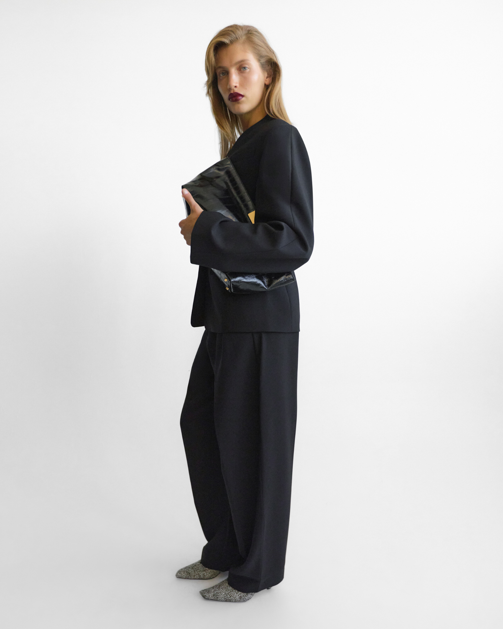 CAMILLA AND MARC PF26 - Tala Barrel Leg Pant in Black