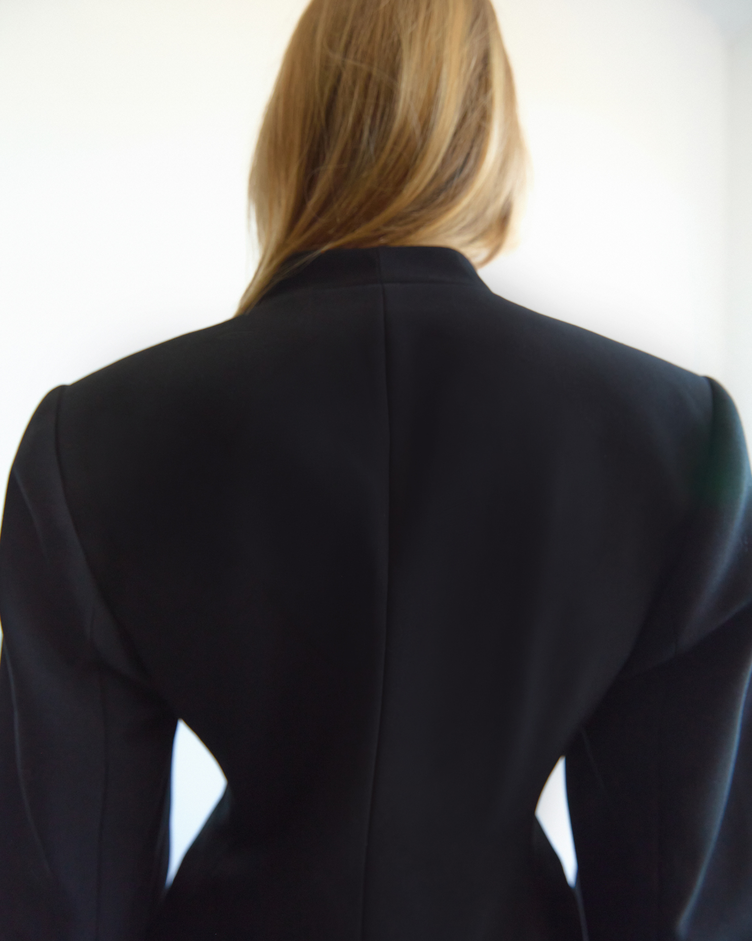 Camilla and Marc PF26 Tala Collarless Blazer Black