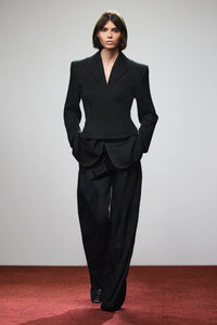 Campaign view CAMILLA AND MARC Helix blazer in black.