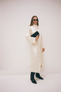 Arion Shawl Collar Dress