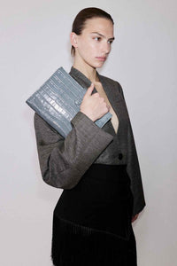 Mette Croc Clutch