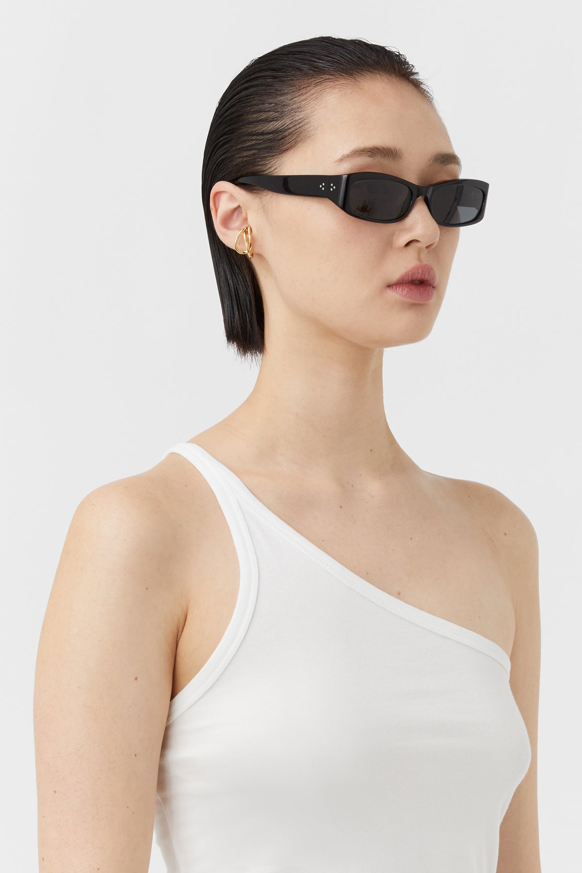 Port Tanger Leila Sunglasses Black - CAMILLA AND MARC® C&M